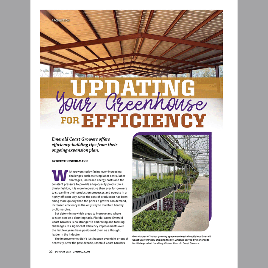 ECG Greenhouse Efficiency article